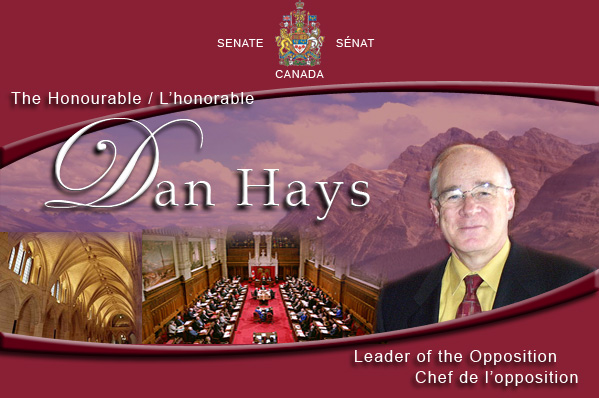 The Honourable Dan Hays | L'honorable Dan Hays